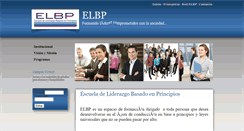Desktop Screenshot of elbpweb.com